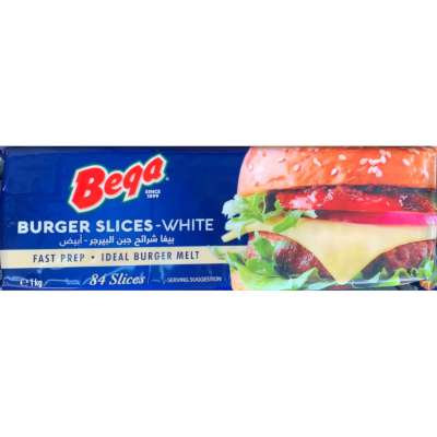 Bega Burger Slices White Cheese