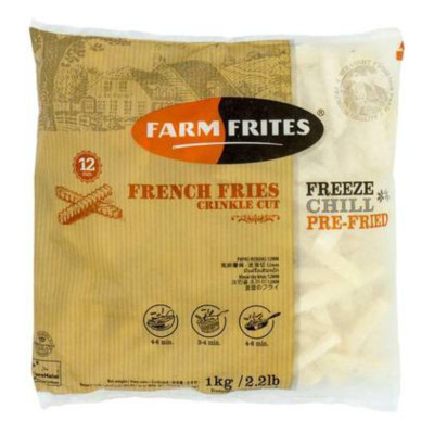 Farm Frites Crinkle Cut 1kg